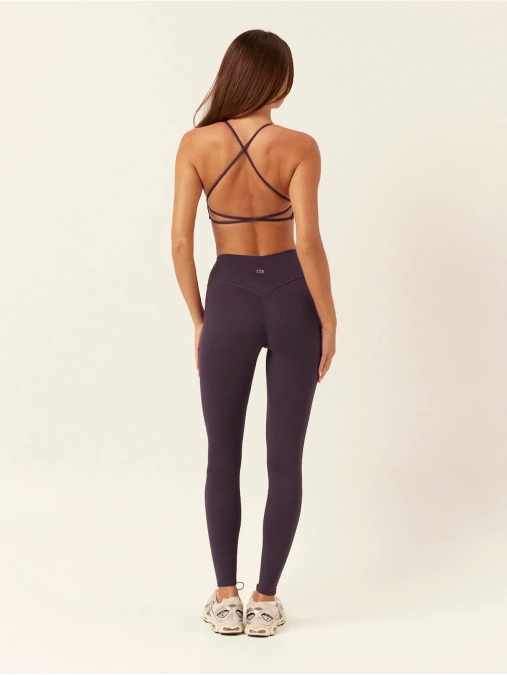 CSB *full set - Scrunch leggings and Scoop neck tank top workout set